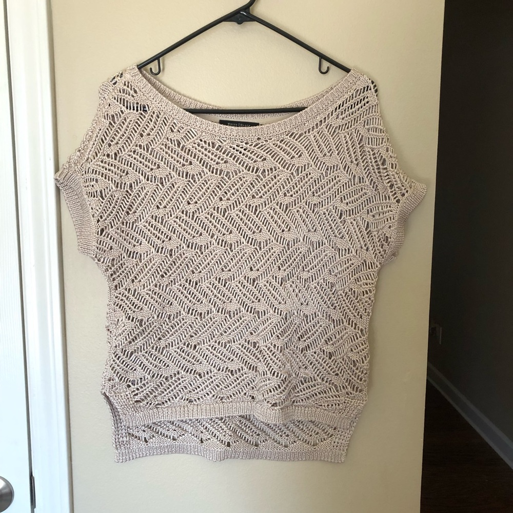 White House Black Market Woven Blouse